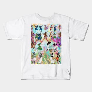 African Feast V4 Kids T-Shirt